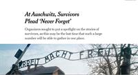 De boodschap van Auschwitz - niemand uitsluiten, niemand achterlaten